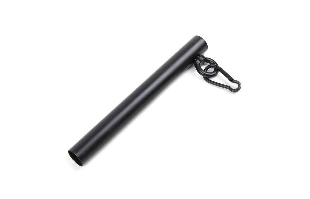 Schwarze verstellbare Spreizstange 4 Haken | Kiotos Steel BDSM