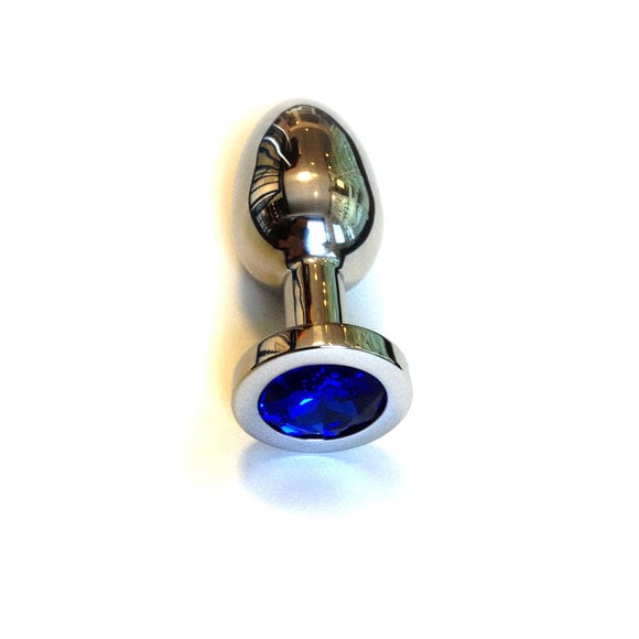 Jewel Buttplug Large Blauw 7,1 cm – Stijlvol & Comfortabel