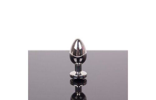 Jewel Buttplug Large Zwart 10,5 cm | Roestvrij Staal Luxe