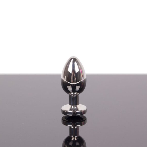 Jewel Buttplug Large Zwart 10,5 cm | Roestvrij Staal Luxe