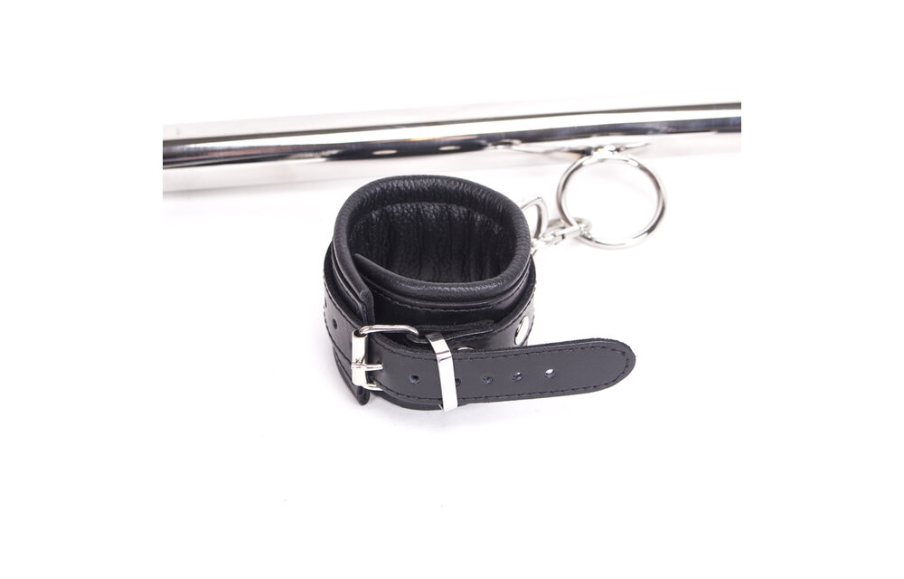 Spreader Bar Deluxe Set 76 cm Black Leather – Noblesteel