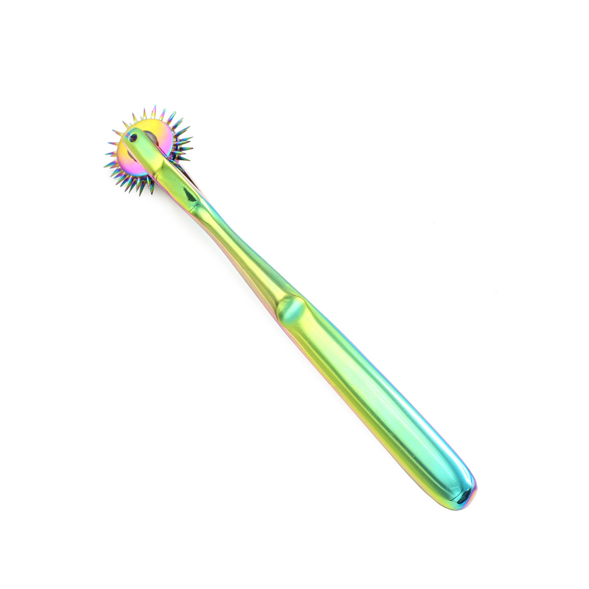 Dubbele Regenboog Pinwheel | Luxe Roestvrij Stalen Sensatie