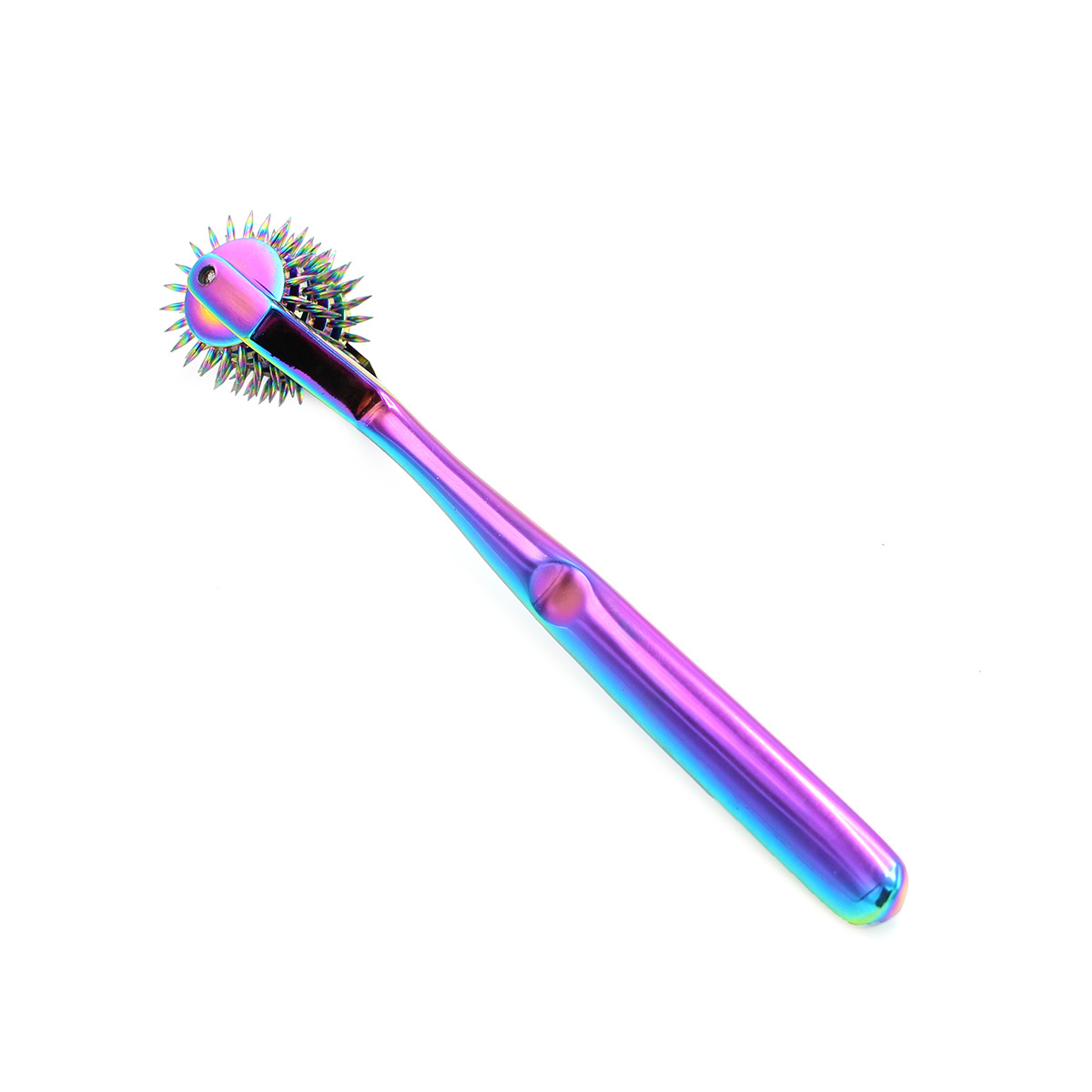 Regenbogen-Windrad 5 Räder | Luxuriöses sensorisches Spielzeug aus Edelstahl