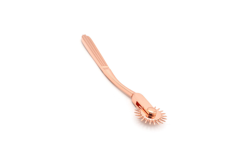 Single Classic Rose Gold Pinwheel – Luxury Sensation & Pleasure