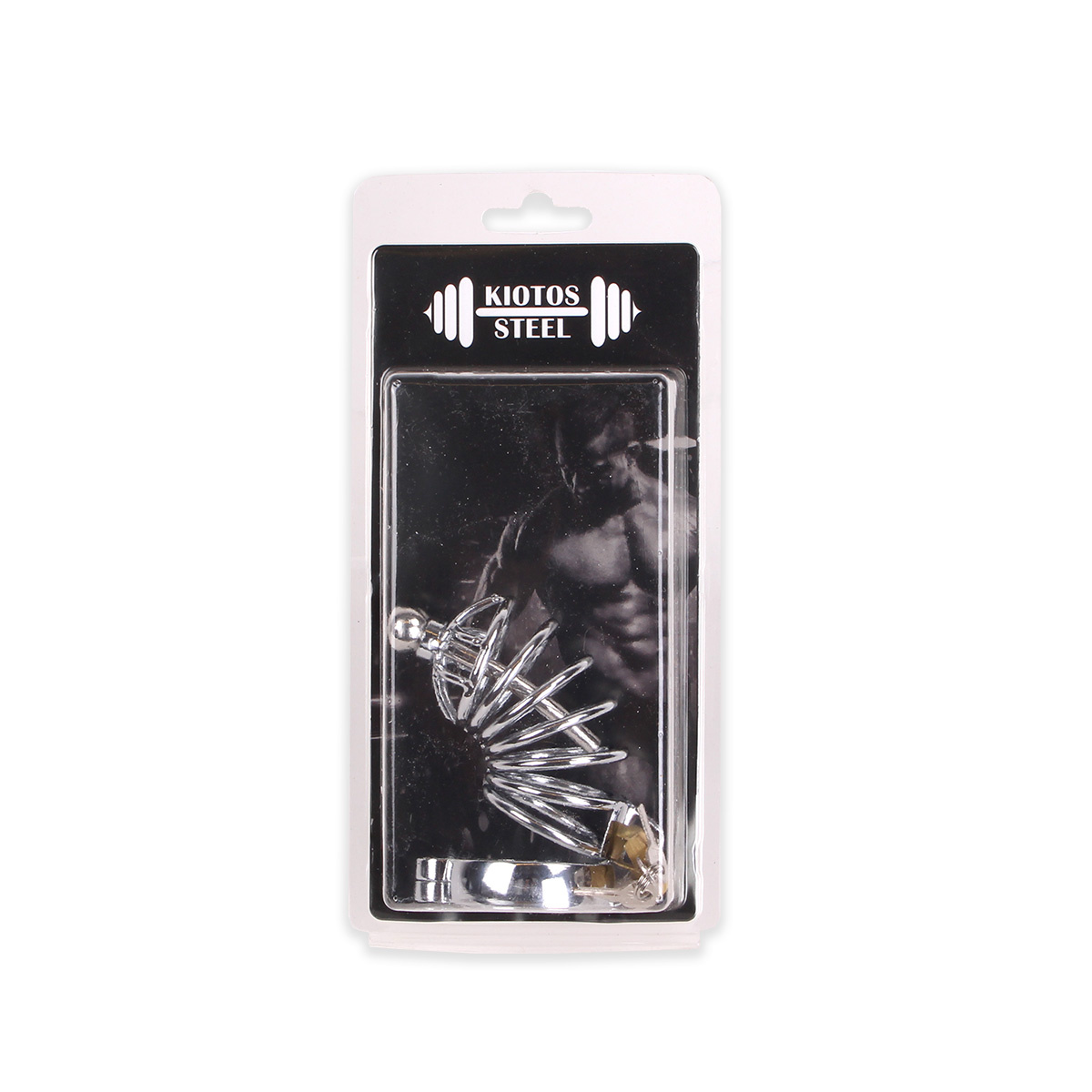 Stainless Steel Chastity Cage With Penis Stick - Safe & Comfortable