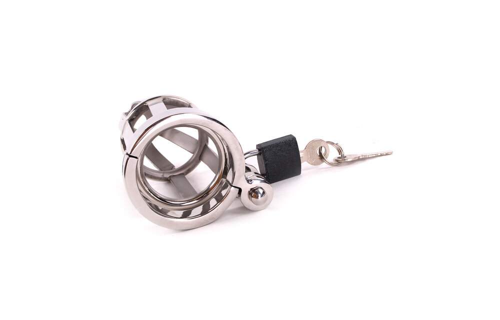 Chastity Cage Deluxe 8 cm | Safe & Comfortable Lock