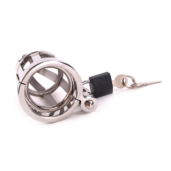 Chastity Cage Deluxe 8 cm | Safe & Comfortable Lock
