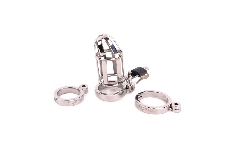 Chastity Cage Deluxe 8 cm | Safe & Comfortable Lock