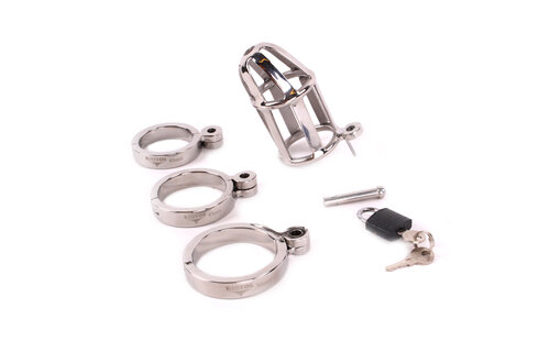 Chastity Cage Deluxe 8 cm | Safe & Comfortable Lock