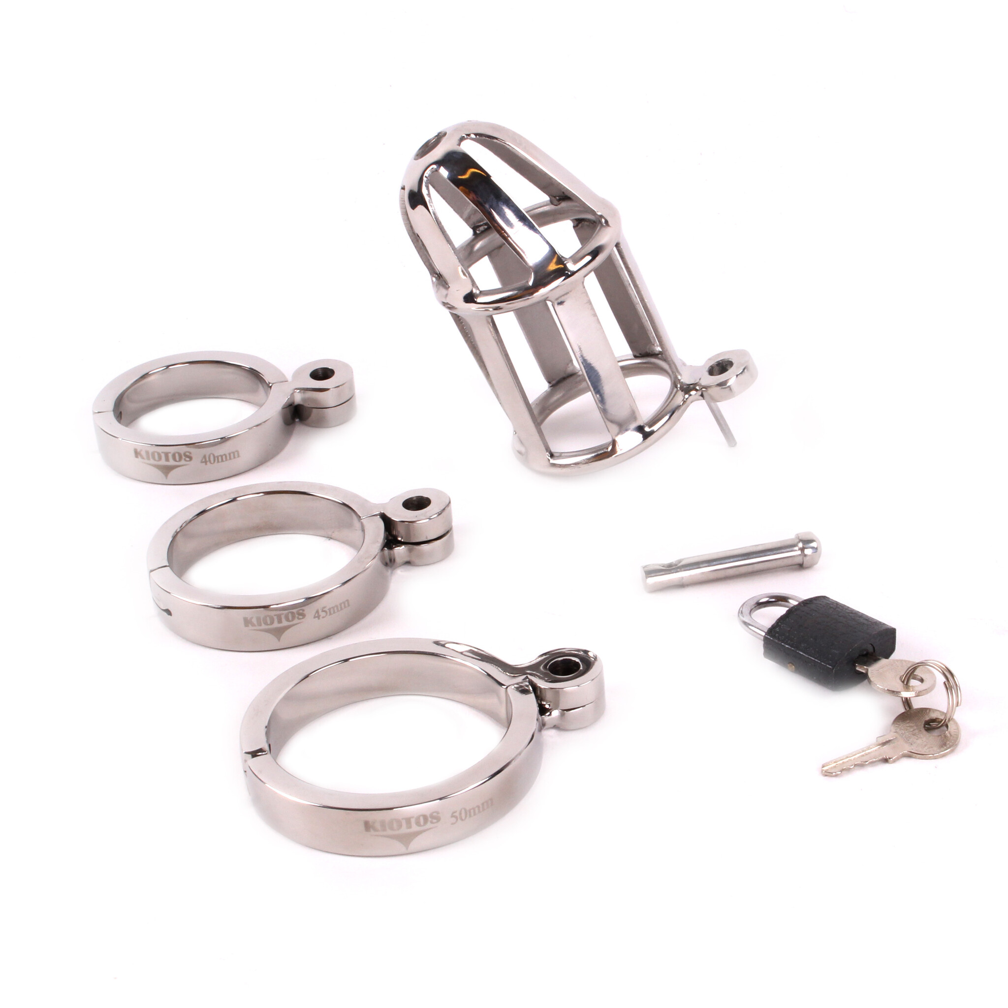 Chastity Cage Deluxe 8 cm | Safe & Comfortable Lock