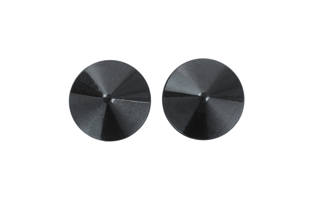 Schwarze Metall-Nippelabdeckungen – sexy, fest und unsichtbar