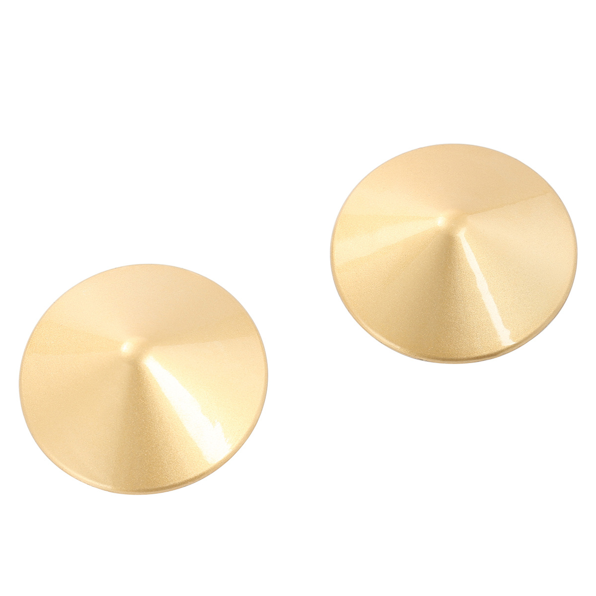 Gold metal nipple covers with sticky gel – Stylish & sexy