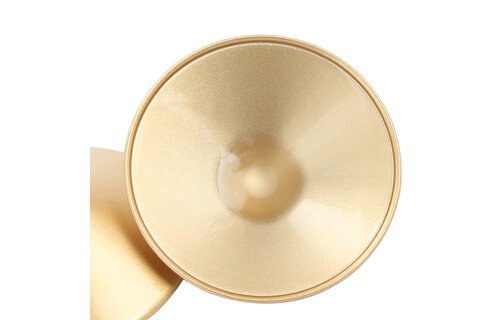 Gold metal nipple covers with sticky gel – Stylish & sexy