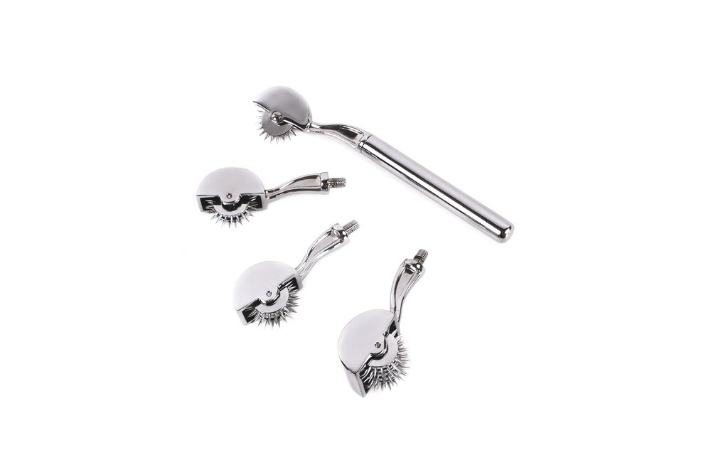 Pinwheel Set Stainless Steel - 4 Interchangeable Heads