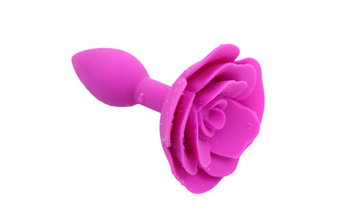 Pink Rose Silikon-Analplug 9 cm – weich & wasserdicht