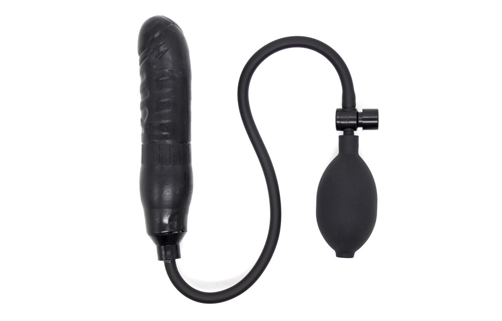 Inflatable Black Dildo 53 cm – Comfortable & Safe to Use