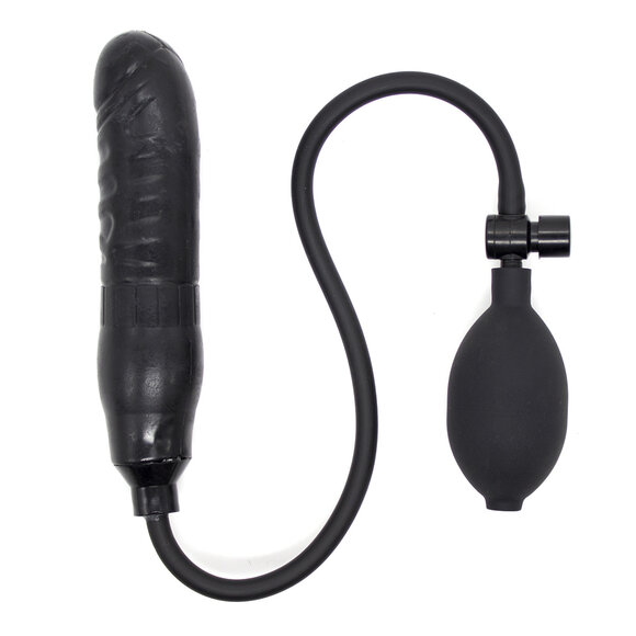 Opblaasbare Zwarte Dildo 53 cm – Comfortabel & Veilig Gebruik