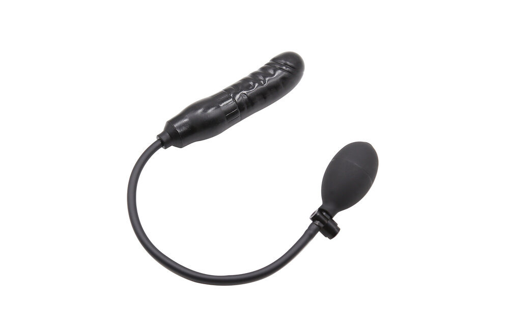 Opblaasbare Zwarte Dildo 53 cm – Comfortabel & Veilig Gebruik