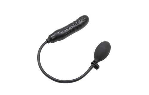 Aufblasbarer schwarzer Dildo 53 cm – Komfortabel & sicher in der Anwendung