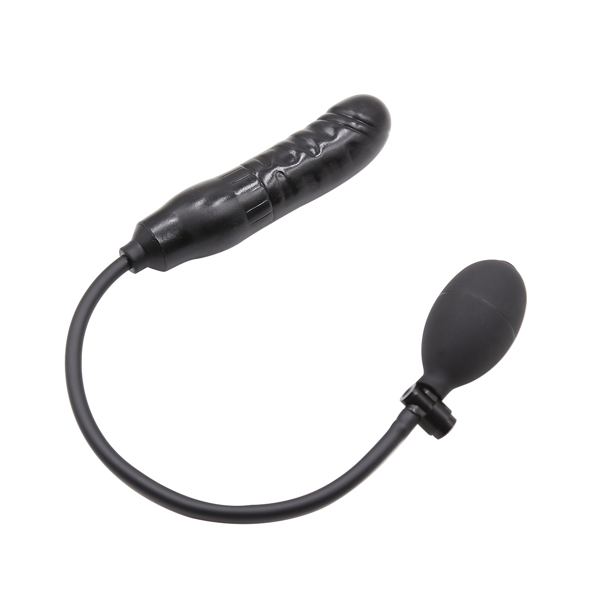 Inflatable Black Dildo 53 cm – Comfortable & Safe to Use