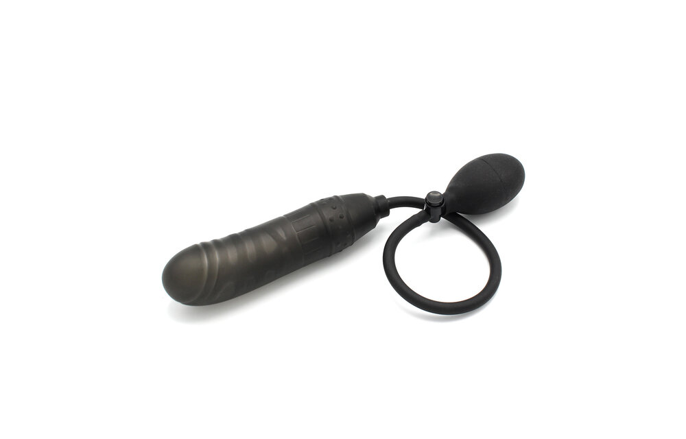 Aufblasbarer schwarzer Dildo 53 cm – Komfortabel & sicher in der Anwendung