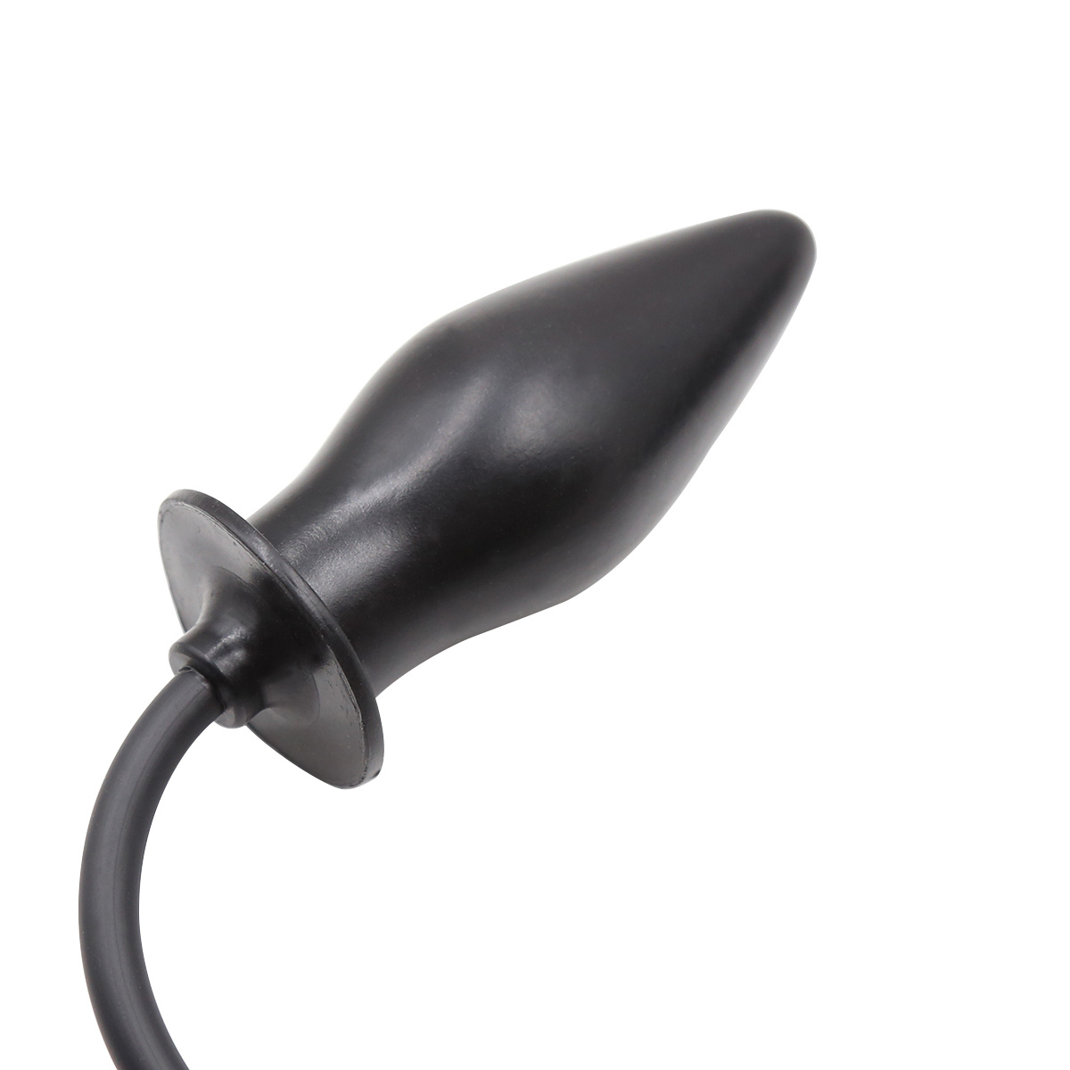 Inflatable Black Anal Spade Plug 50 cm – Comfort & Safety
