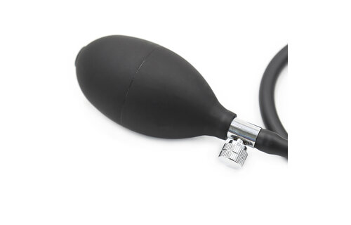 Inflatable Black Anal Plug 7 cm – Comfortable & Waterproof