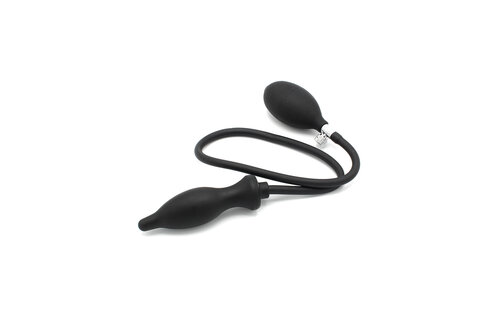 Inflatable Black Anal Plug 7 cm – Comfortable & Waterproof