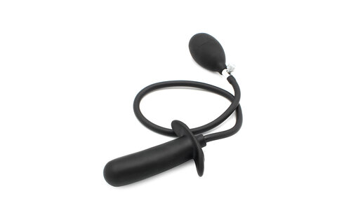 Aufblasbarer glatter schwarzer Dildo 70 cm – Komfort & Sicherheit