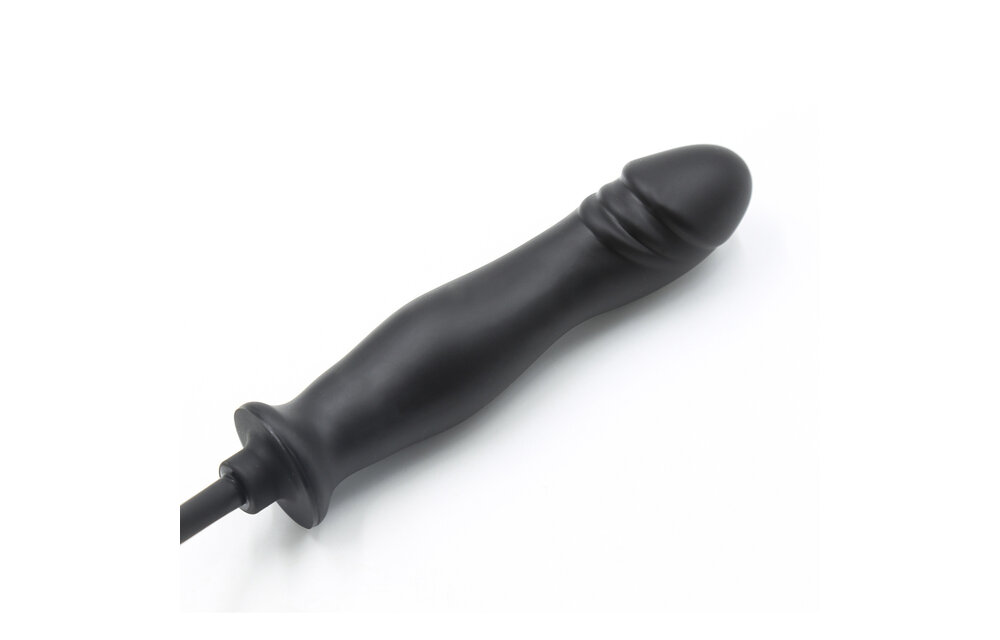 Inflatable Long Black Dildo 74 cm | Comfort & Safety
