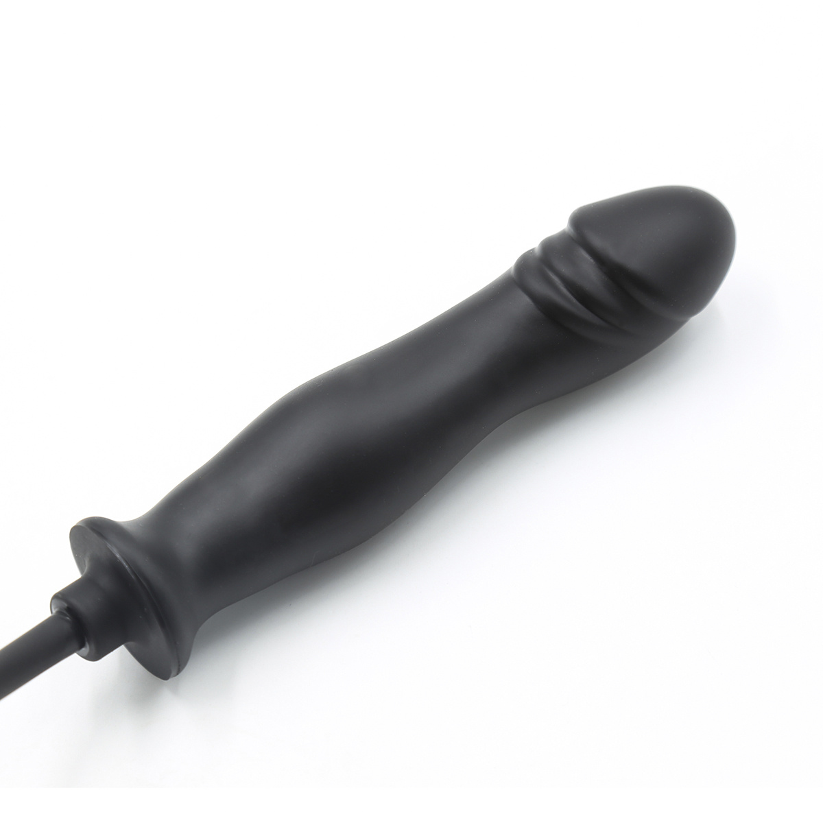 Opblaasbare Lange Zwarte Dildo 74 cm | Comfort & Veiligheid