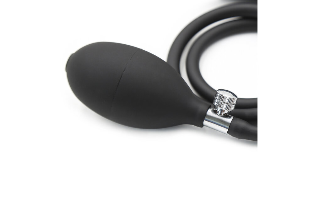 Opblaasbare Lange Zwarte Dildo 74 cm | Comfort & Veiligheid