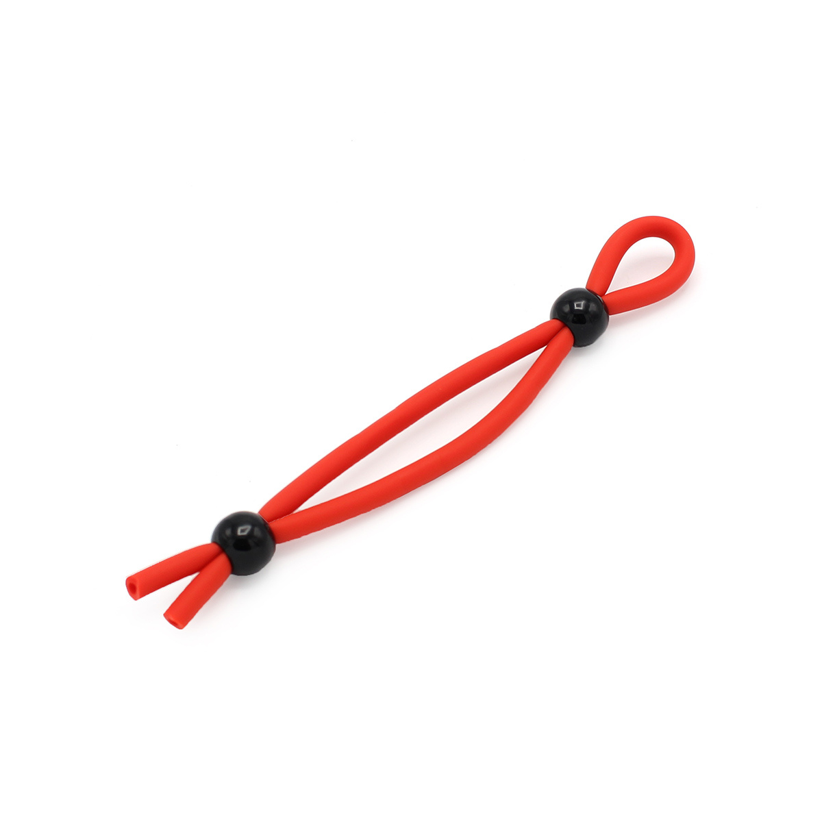 Double Strangler Red | Soft silicone cock ring Kiotos