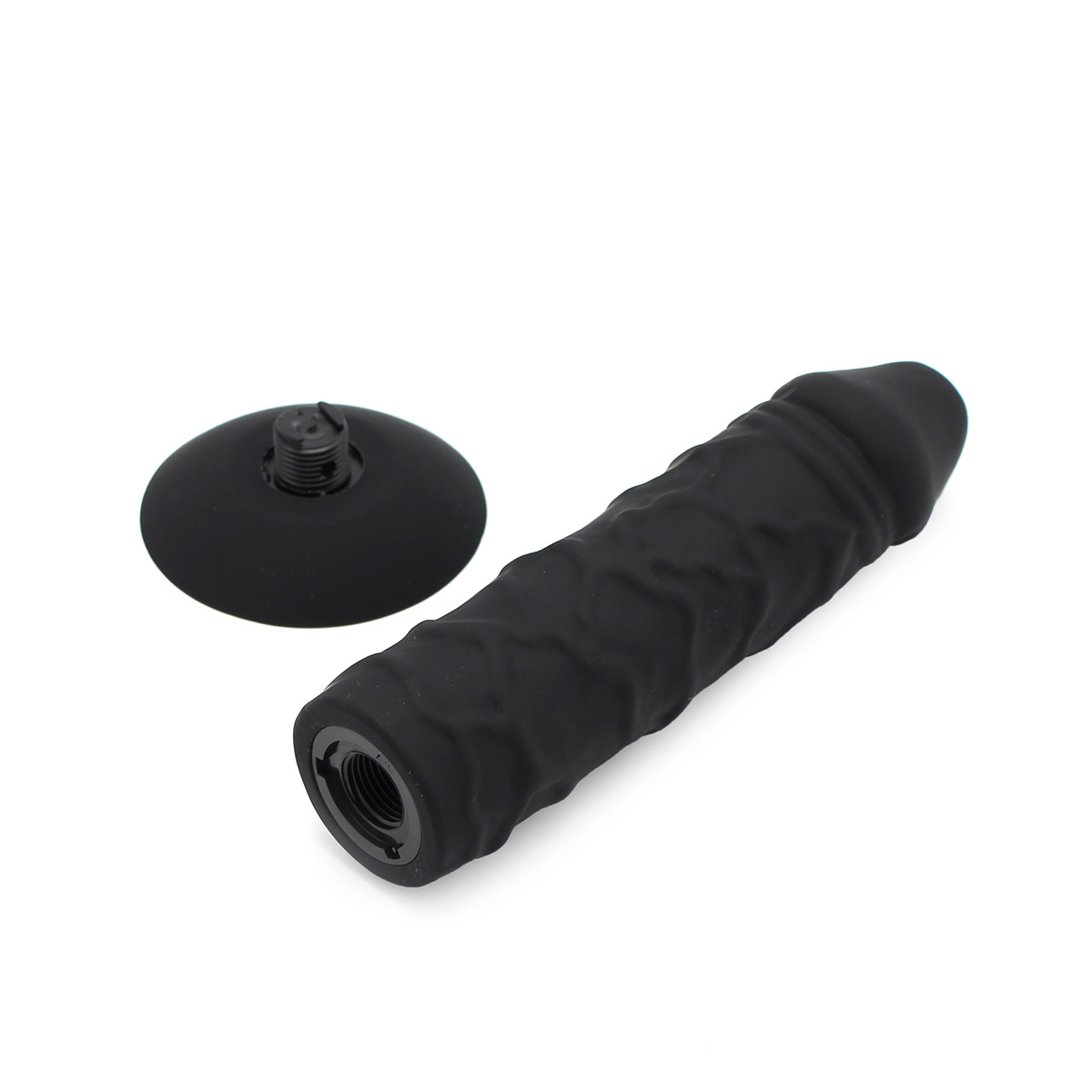 Siliconen Zuigdildo 17cm – Zacht & Sterke Zuignap