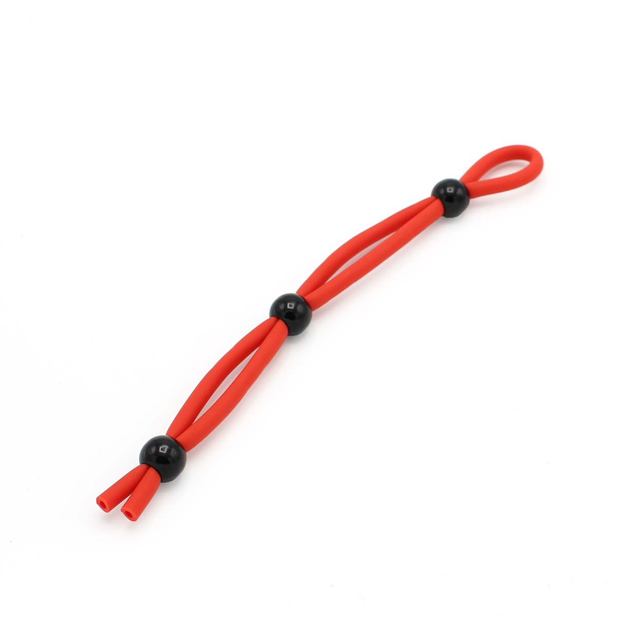 Triple Strangler Red | Adjustable silicone cock ring Kiotos