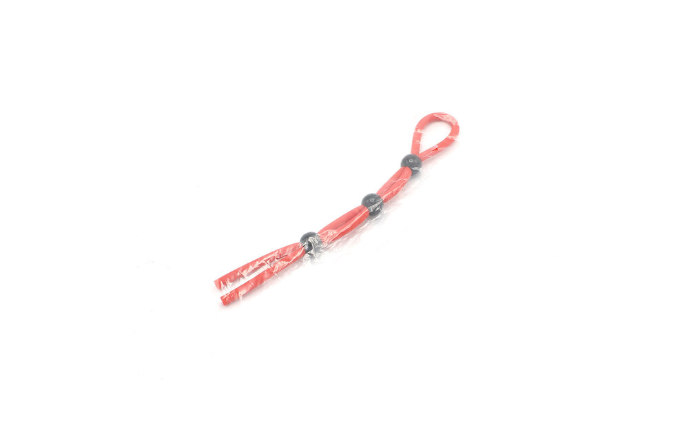 Triple Strangler Red | Adjustable silicone cock ring Kiotos
