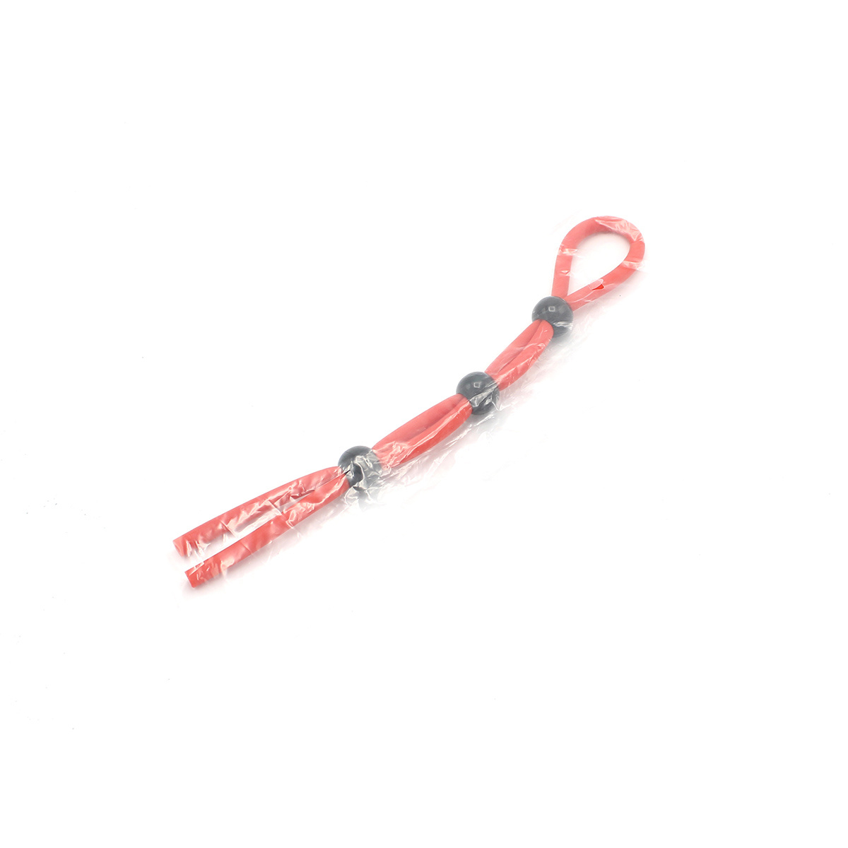 Triple Strangler Red | Adjustable silicone cock ring Kiotos