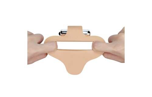 Ultra Soft TPE Cock Ring & Dildo 15 cm – Double Pleasure