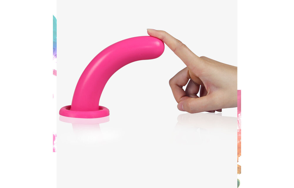 Premium Siliconen Dildo 14,5 cm Roze met Zuignap | Holy Dong