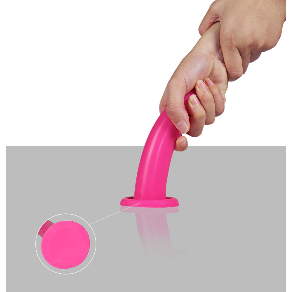 Premium Siliconen Dildo 14,5 cm Roze met Zuignap | Holy Dong