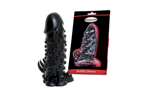 Malesation Nubby Sleeve – Soft Penis Sleeve with Nubs