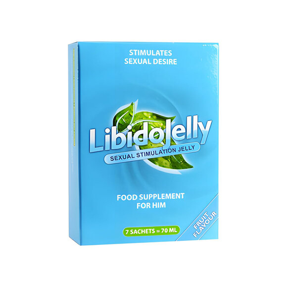 Libidojelly 7er-Pack | Natürliche schnelle Erektion ohne Nebenwirkungen