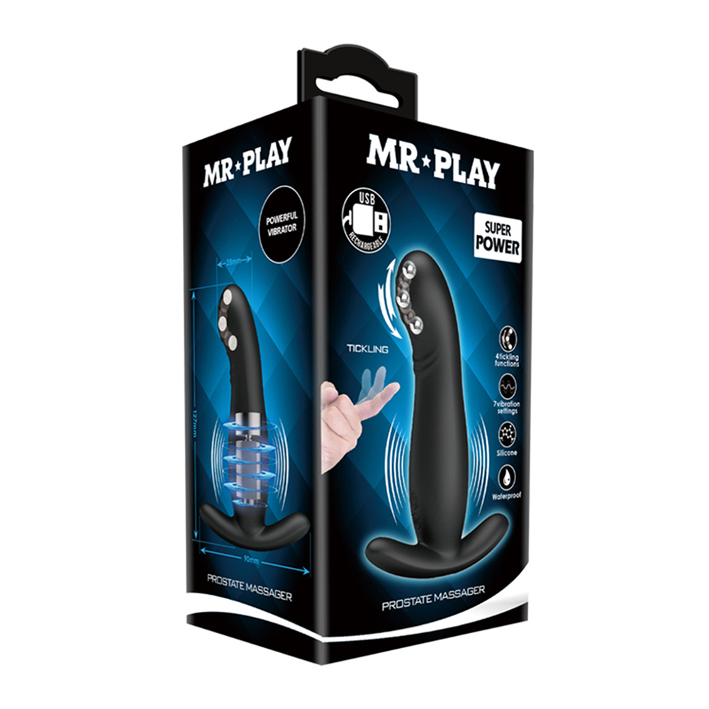 Mr. Play Prostaatvibrator – 7 Vibraties & Afstandsbediening