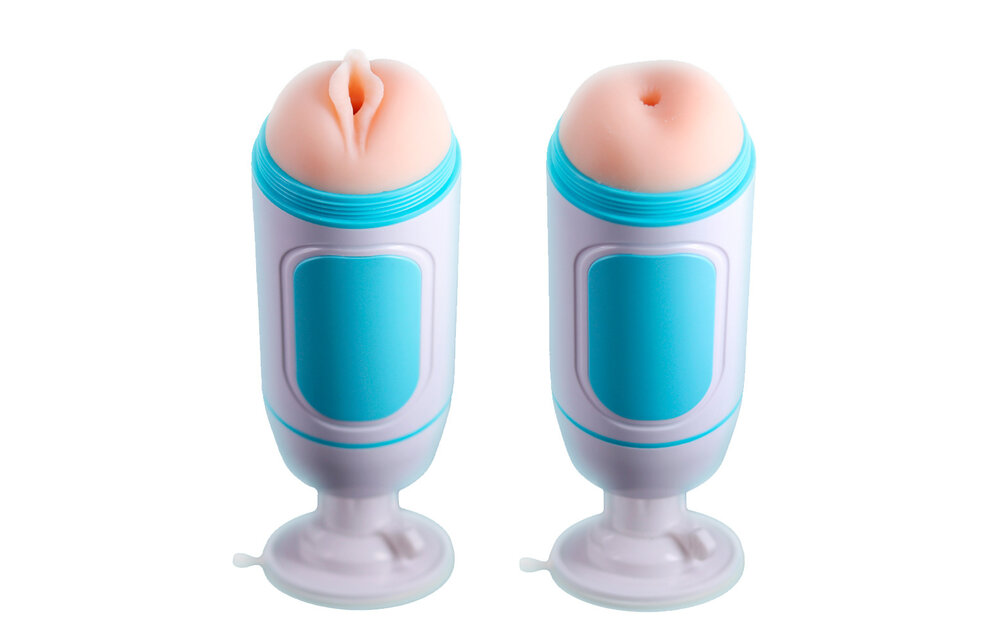 Masturbator Duo Cup 150° Selbstschmierendes Saugsystem | Perfect Lover