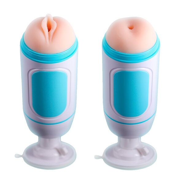 Masturbator Duo Cup 150° Self-Lubricating Suction System | Perfect Lover