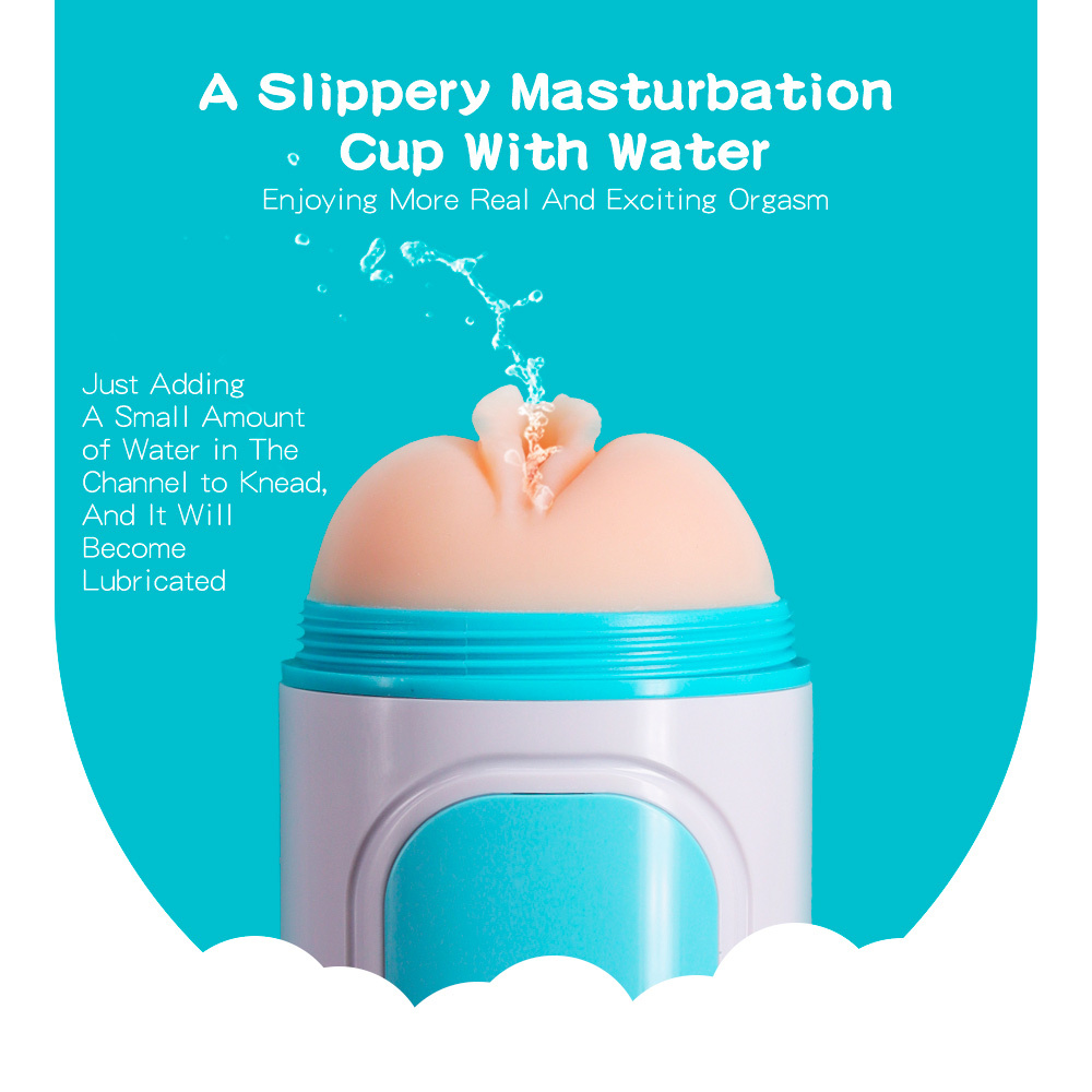 Masturbator Duo Cup 150° Selbstschmierendes Saugsystem | Perfect Lover