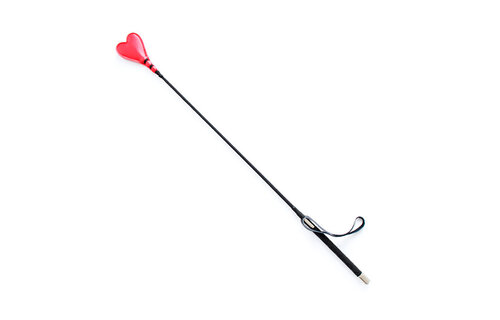 Heart-shaped Whip Luxury Leather & Steel | Perfect Lover