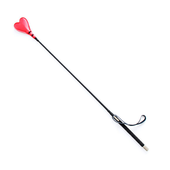 Heart-shaped Whip Luxury Leather & Steel | Perfect Lover