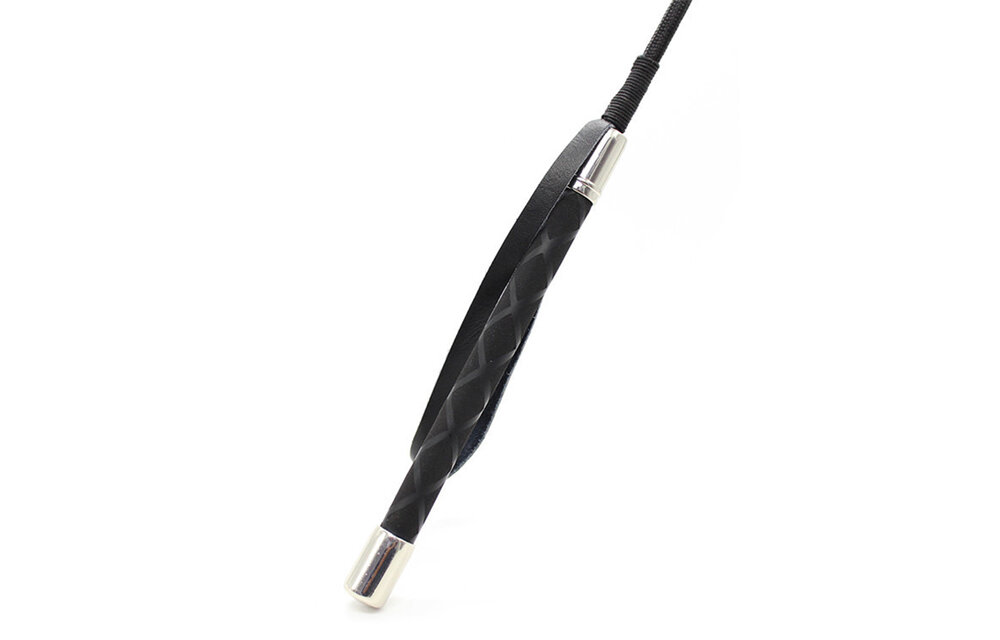 Heart-shaped Whip Luxury Leather & Steel | Perfect Lover