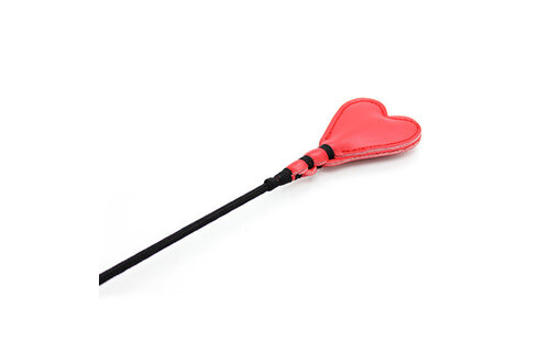 Heart-shaped Whip Luxury Leather & Steel | Perfect Lover